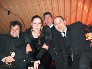 Mit den Boombusters durfte ich schon viele Gastauftritte singen.